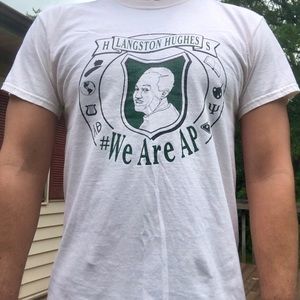 Langston Hughes high school AP t-shirt rare